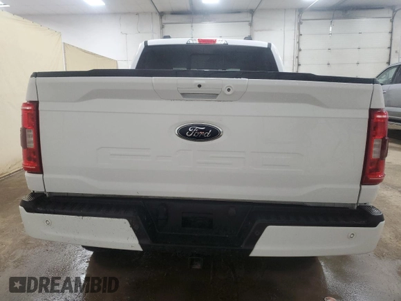 2022 Ford F-150 XL with VIN 1FTFW1E57NKE69195, listed as a Copart auction lot 51663765 with 44,903 mi miles and Non Repairable. Bid and sale history available at DreamBid. Image 6.