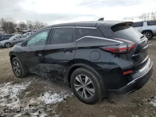 2021 Nissan Murano S with VIN 5N1AZ2AS4MC125198, listed as a Copart auction lot 88814525 with 45,188 mi miles and Salvage Title. Bid and sale history available at carsss.com. Image 2.
