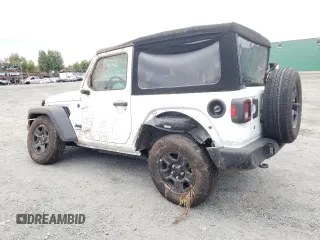 2024 Jeep Wrangler Willys with VIN 1C4PJXAG4RW273324, listed as a Copart auction lot 70769794 with Not provided miles and Salvage title. Bid and sale history available at DreamBid. Image 2.
