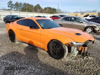 2021 Ford Mustang EcoBoost with VIN 1FA6P8TH2M5117907, listed as a Copart auction lot 88915905 with 75,259 mi miles and Salvage Title. Bid and sale history available at carsss.com. Image 4.