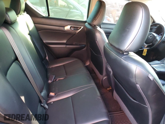 2017 Lexus CT with VIN JTHKD5BH4H2284941, listed as a Copart auction lot 85061064 with 74,492 mi miles and Salvage Title. Bid and sale history available at carsss.com. Image 10.