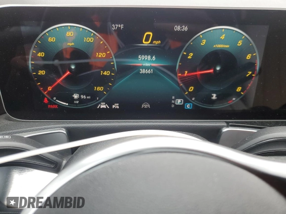 2020 Mercedes-Benz GLB 250 z VIN W1N4M4HB6LW029189, wystawiony jako Copart lot #51075265 z przebiegiem 38 661 mil mil oraz Szkoda całkowita • Salvage title. Historia ofert i sprzedaży dostępna na DreamBid. Obrazek 9.