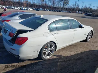 2012 BMW 7 Series 750Li xDrive with VIN WBAKC8C54CC437845, listed as a IAAI auction lot 41691478 with Not provided miles and . Bid and sale history available at DreamBid. Image 4.