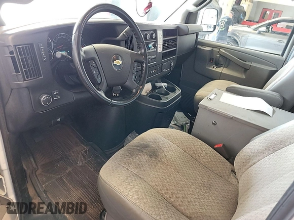 2021 Chevrolet Express Cargo with VIN 1GCWGAFP7M1312641, listed as a IAAI auction lot 42672824 with 78,836 mi miles and . Bid and sale history available at DreamBid. Image 5.