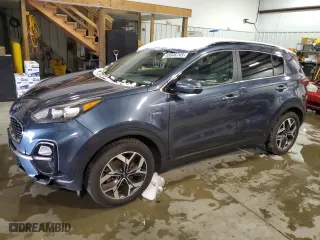 2020 Kia Sportage EX with VIN KNDPNCAC3L7764432, listed as a Copart auction lot 45646745 with 72,769 mi miles and Salvage Title. Bid and sale history available at carsss.com. Image 1.