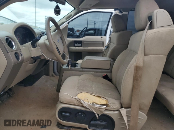 2006 Ford F-150 XLT z VIN 1FTPX125X6NA77978, wystawiony jako Copart lot #58859995 z przebiegiem Nie podano mil oraz Nie do naprawy • Non repairable. Historia ofert i sprzedaży dostępna na DreamBid. Obrazek 7.