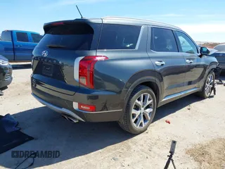 2020 Hyundai Palisade SEL with VIN KM8R34HE7LU091654, listed as a IAAI auction lot 41809048 with 87,984 mi miles and . Bid and sale history available at DreamBid. Image 4.