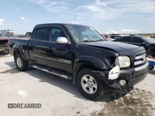 2006 Toyota Tundra SR5 with VIN 5TBET34106S509098, listed as a Copart auction lot 54881475 with 265,114 mi miles and Salvage Title. Bid and sale history available at carsss.com. Image 4.