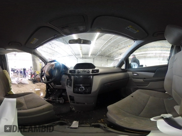 2015 Honda Odyssey EX with VIN 5FNRL5H42FB114840, listed as a IAAI auction lot 41586407 with 92,490 mi miles. Bid and sale history available at carsss.com. Image 19.