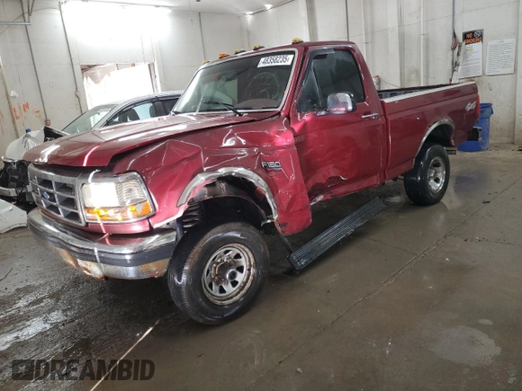 1994 Ford F-150 with VIN 1FTEF14N6RNB76888, listed as a Copart auction lot 48358235 with 274,478 mi miles and Salvage title. Bid and sale history available at DreamBid. Image 1.