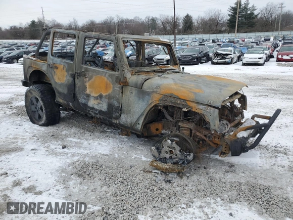 2008 Jeep Wrangler Unlimited Sahara with VIN 1J4GA59118L549473, listed as a Copart auction lot 45336905 with Not Provided miles and Non Repairable. Bid and sale history available at carsss.com. Image 4.