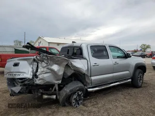2022 Toyota Tacoma SR with VIN 3TMCZ5AN0NM533089, listed as a Copart auction lot 53757995 with 27,298 mi miles and Salvage title. Bid and sale history available at DreamBid. Image 3.