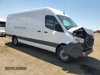 2022 Mercedes-Benz Sprinter with VIN W1Y4EDHY3NT114743, listed as a Copart auction lot 64815494 with Not Provided miles and Salvage Title. Bid and sale history available at DreamBid. Image 4.