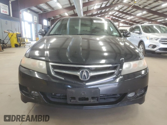 2008 Acura TSX Nav with VIN JH4CL96978C004926, listed as a Copart auction lot 48748045 with 216,632 mi miles and Salvage Title. Bid and sale history available at carsss.com. Image 5.