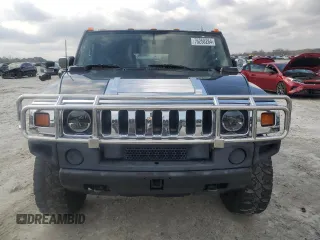2004 Hummer H2 with VIN 5GRGN23U54H118187, listed as a Copart auction lot 76258264 with 169,531 mi miles and Salvage Title. Bid and sale history available at carsss.com. Image 5.