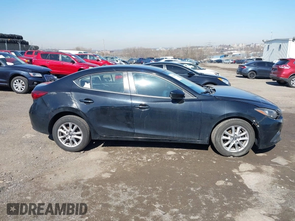 2016 Mazda 3 i Sport with VIN JM1BM1U73G1337468, listed as a IAAI auction lot 41824105 with 96,959 mi miles. Bid and sale history available at carsss.com. Image 14.