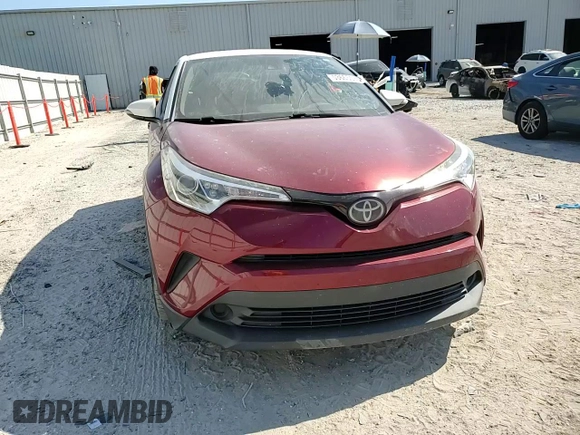 2018 Toyota C-HR XLE with VIN JTNKHMBXXJ1007208, listed as a Copart auction lot 53665535 with 75,036 mi miles and Salvage Title. Bid and sale history available at DreamBid. Image 11.