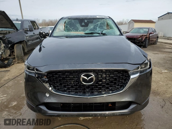 2025 Mazda CX-5 2.5 S Select Package with VIN JM3KFBBL4S0546188, listed as a Copart auction lot 42521035 with 0 mi miles and Salvage Title. Bid and sale history available at carsss.com. Image 5.