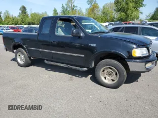 1997 Ford F-150 XL with VIN 1FTDX1863VKB12606, listed as a Copart auction lot 54605395 with 216,970 mi miles and Clean Title. Bid and sale history available at carsss.com. Image 4.