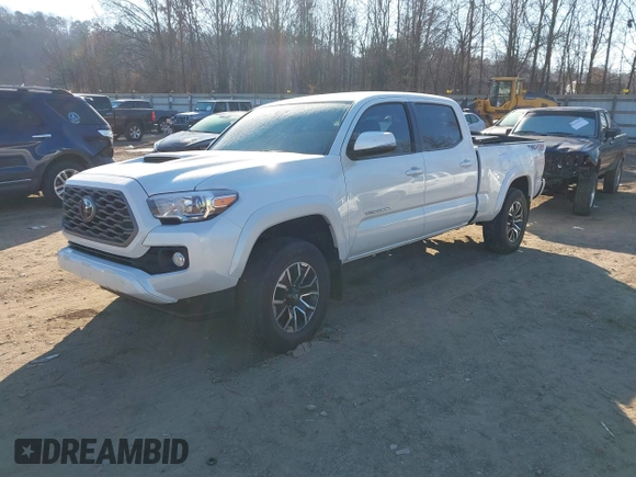 2021 Toyota Tacoma 4WD SR5 with VIN 3TYDZ5BN3MT001860, listed as a IAAI auction lot 41269423 with 23,378 mi miles. Bid and sale history available at carsss.com. Image 17.