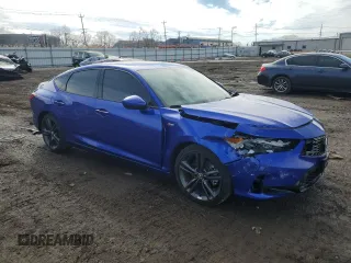 2024 Acura Integra w/A-Spec Package z VIN 19UDE4H33RA006229, wystawiony jako Copart lot #46868535 z przebiegiem 24 104 mil mil oraz Szkody całkowita. Historia ofert i sprzedaży dostępna na DreamBid. Obrazek 4.