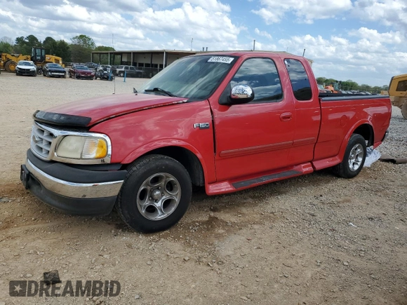 1999 Ford F-150 with VIN 1FTZX1725XNA33332, listed as a Copart auction lot 51867455 with 163,023 mi miles and Salvage title. Bid and sale history available at DreamBid. Image 1.