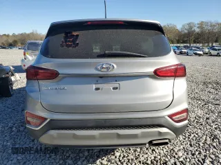 2020 Hyundai Santa Fe SE with VIN 5NMS23AD1LH257582, listed as a Copart auction lot 49551865 with 101,380 mi miles and Salvage Title. Bid and sale history available at carsss.com. Image 6.