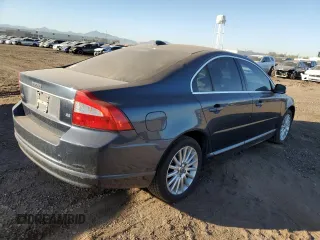 2008 Volvo S80 3.2L with VIN YV1AS982X81057606, listed as a Copart auction lot 80963944 with 178,363 mi miles and Clean Title. Bid and sale history available at carsss.com. Image 3.