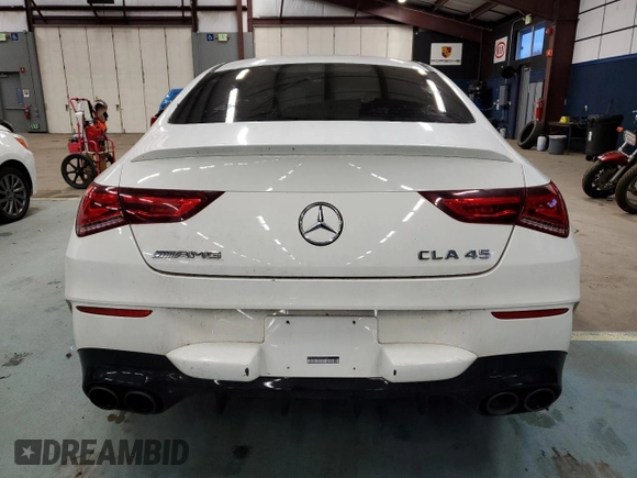 2021 Mercedes-Benz CLA 45 AMG with VIN W1K5J5DB2MN215325, listed as a Copart auction lot 82119754 with 51,071 mi miles and Clean Title. Bid and sale history available at DreamBid. Image 6.