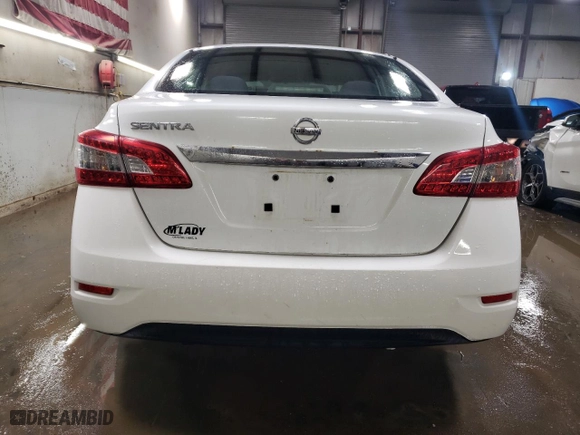 2015 Nissan Sentra SR with VIN 3N1AB7AP3FY275981, listed as a Copart auction lot 48245525 with 144,706 mi miles and Salvage Title. Bid and sale history available at carsss.com. Image 6.