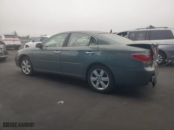 2005 Lexus ES 330 with VIN JTHBA30G355065017, listed as a Copart auction lot 53306655 with 93,192 mi miles and Salvage Title. Bid and sale history available at carsss.com. Image 2.