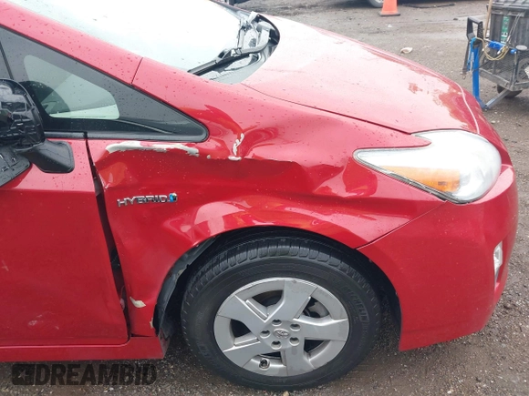 2011 Toyota Prius I with VIN JTDKN3DU8B1355777, listed as a IAAI auction lot 42198808 with 192,769 mi miles and . Bid and sale history available at DreamBid. Image 6.