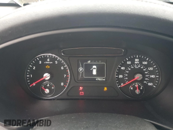 2018 Kia Sorento LX with VIN 5XYPGDA32JG408716, listed as a Copart auction lot 65111604 with 47,822 mi miles and Non Repairable. Bid and sale history available at carsss.com. Image 9.