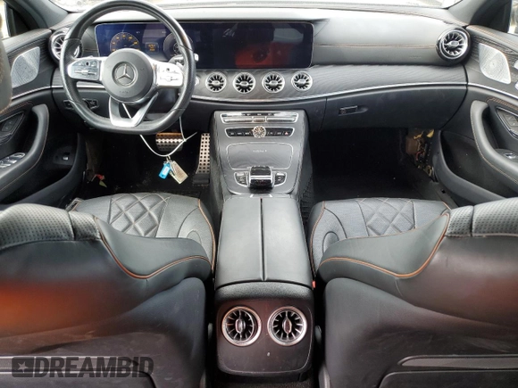 2019 Mercedes-Benz CLS with VIN WDD2J5JB3KA008129, listed as a Copart auction lot 38843684 with 24,665 mi miles. Bid and sale history available at carsss.com. Image 8.