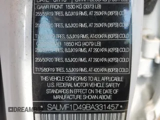 2011 Land Rover Range Rover HSE Lux с VIN SALMF1D49BA331457, выставлен на аукционе Copart как лот 62789633 с пробегом 120 450 миль миль и Чистый • Clean title. История ставок и продаж доступна на DreamBid. Изображение 13.
