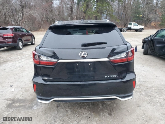 2018 Lexus RX with VIN JTJDZKCA9J2000640, listed as a Copart auction lot 83048524 with 91,442 mi miles and Salvage Title. Bid and sale history available at carsss.com. Image 6.
