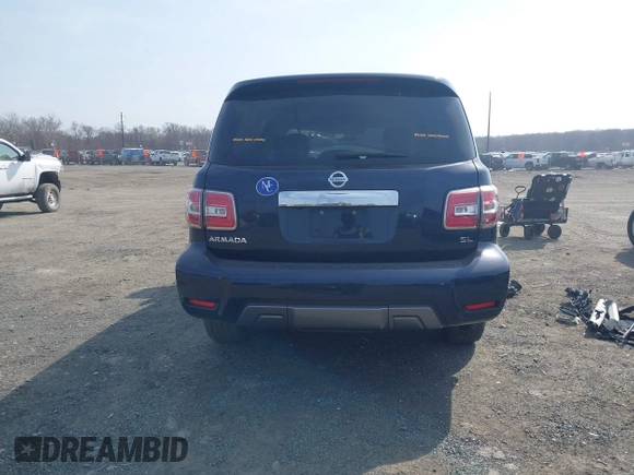 2020 Nissan Armada SL with VIN JN8AY2NDXLX017988, listed as a IAAI auction lot 41803358 with Not Provided miles. Bid and sale history available at carsss.com. Image 17.