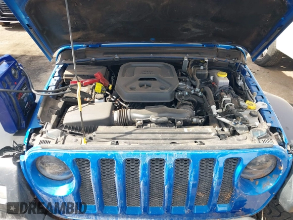 2023 Jeep Wrangler Sport S with VIN 1C4HJXDN6PW592915, listed as a IAAI auction lot 41662077 with 43,129 mi miles and . Bid and sale history available at DreamBid. Image 10.