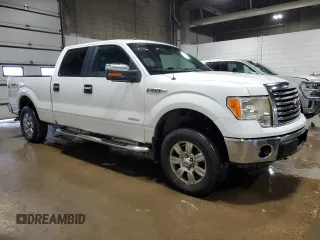 2011 Ford F-150 XLT with VIN 1FTFW1ET7BFC93655, listed as a Copart auction lot 56787545 with 172,479 mi miles and Clean title. Bid and sale history available at DreamBid. Image 4.