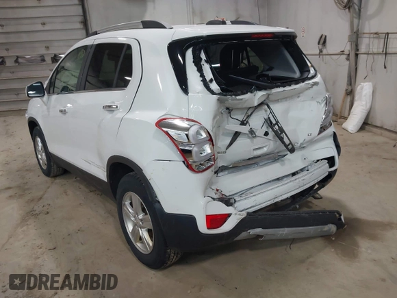 2018 Chevrolet Trax LT with VIN KL7CJPSB5JB546359, listed as a IAAI auction lot 41902129 with 66,498 mi miles. Bid and sale history available at carsss.com. Image 3.