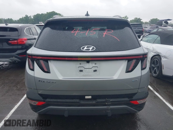 2024 Hyundai Tucson Limited with VIN 5NMJECDE0RH352912, listed as a IAAI auction lot 42121585 with 40,311 mi miles. Bid and sale history available at carsss.com. Image 16.