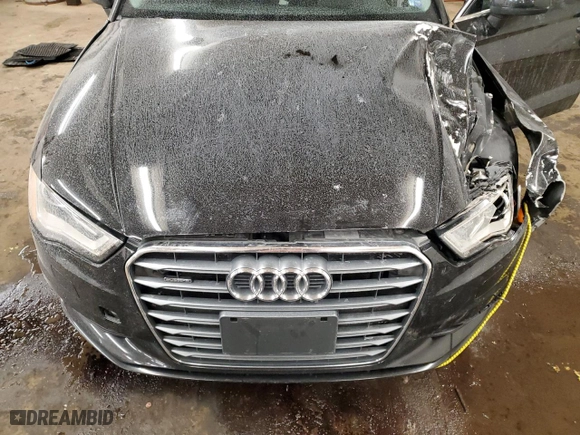 2015 Audi A3 2.0T Premium Plus with VIN WAUEFGFF7F1001140, listed as a Copart auction lot 45404125 with 0 miles and Salvage Title. Bid and sale history available at carsss.com. Image 11.