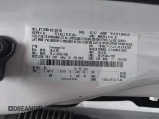 2017 Ford Focus SE with VIN 1FADP3K26HL219395, listed as a IAAI auction lot 42150336 with 54,588 mi miles and . Bid and sale history available at carsss.com. Image 9.