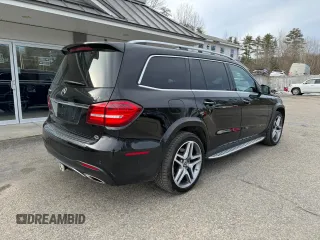 2017 Mercedes-Benz GLS 550 with VIN 4JGDF7DE7HA911930, listed as a Copart auction lot 43680344 with 160,020 mi miles and . Bid and sale history available at DreamBid. Image 4.