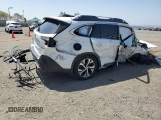 2021 Subaru Outback Touring XT with VIN 4S4BTGPD6M3197029, listed as a Copart auction lot 55700654 with Not provided miles and Non repairable. Bid and sale history available at DreamBid. Image 3.