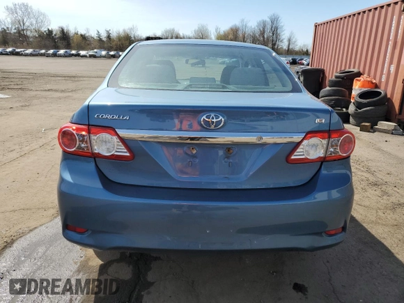 2012 Toyota Corolla L with VIN 5YFBU4EE1CP071016, listed as a Copart auction lot 53506715 with 182,894 mi miles and Salvage Title. Bid and sale history available at carsss.com. Image 6.