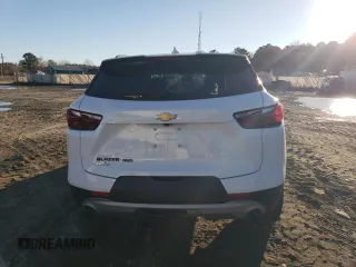 2021 Chevrolet Blazer LT z VIN 3GNKBHR45MS535242, wystawiony jako Copart lot #79763584 z przebiegiem Nie podano mil oraz Szkoda całkowita • Salvage title. Historia ofert i sprzedaży dostępna na DreamBid. Obrazek 6.