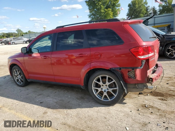 2016 Dodge Journey R/T with VIN 3C4PDCEG4GT207918, listed as a Copart auction lot 71802514 with 142,397 mi miles and Salvage Title. Bid and sale history available at carsss.com. Image 2.