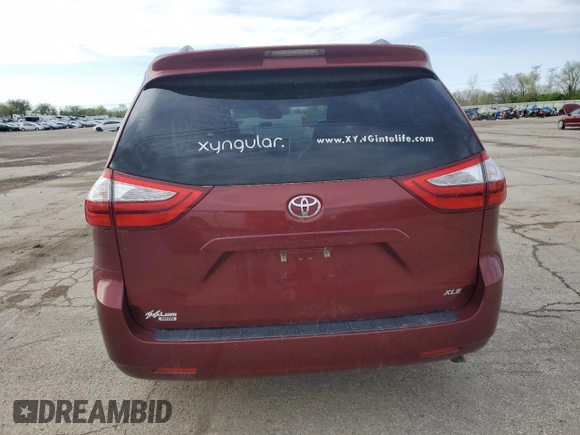 2015 Toyota Sienna XLE с VIN 5TDYK3DC1FS660766, выставлен на аукционе Copart как лот 53752845 с пробегом 166 253 миль миль и Списание • Salvage title. История ставок и продаж доступна на DreamBid. Изображение 6.