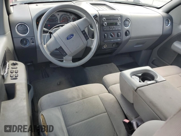 2008 Ford F-150 STX with VIN 1FTRX14W48FA50562, listed as a Copart auction lot 56163265 with 121,496 mi miles and Clean title. Bid and sale history available at DreamBid. Image 8.